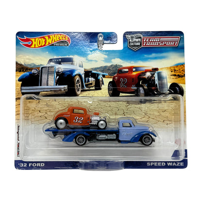 Hot Wheels Premium Team Transport #32 1932 Ford Speed Waze 1:64 Diecast
