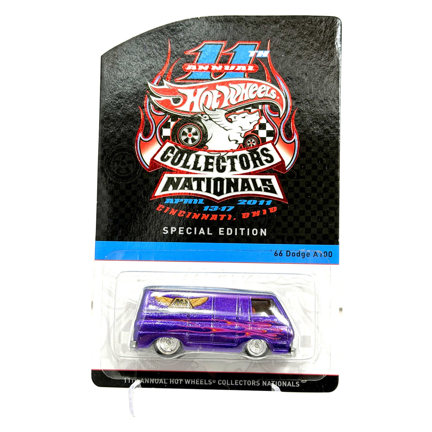 Hot Wheels 2011 11th Collectors Nationals '66 Dodge A100 1:64 Diecast 973/1200