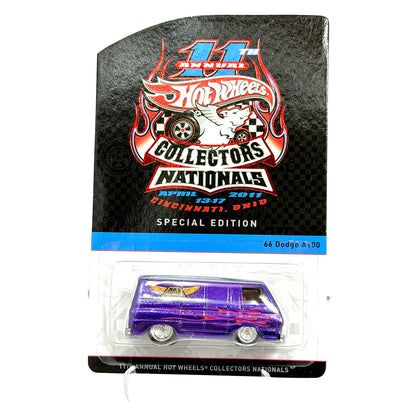 Hot Wheels 2011 11th Collectors Nationals '66 Dodge A100 1:64 Diecast 973/1200