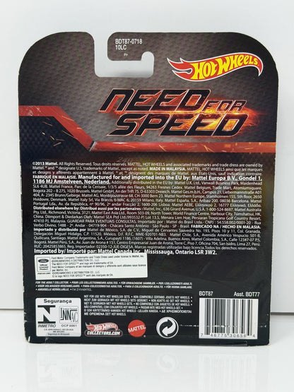 Hot Wheels Retro Entertainment Need for Speed 2014 Custom Mustang 1:64 Diecast