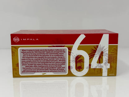 Hot Wheels RLC Red Line Club 1964 Chevrolet Impala SS 1:64 Diecast