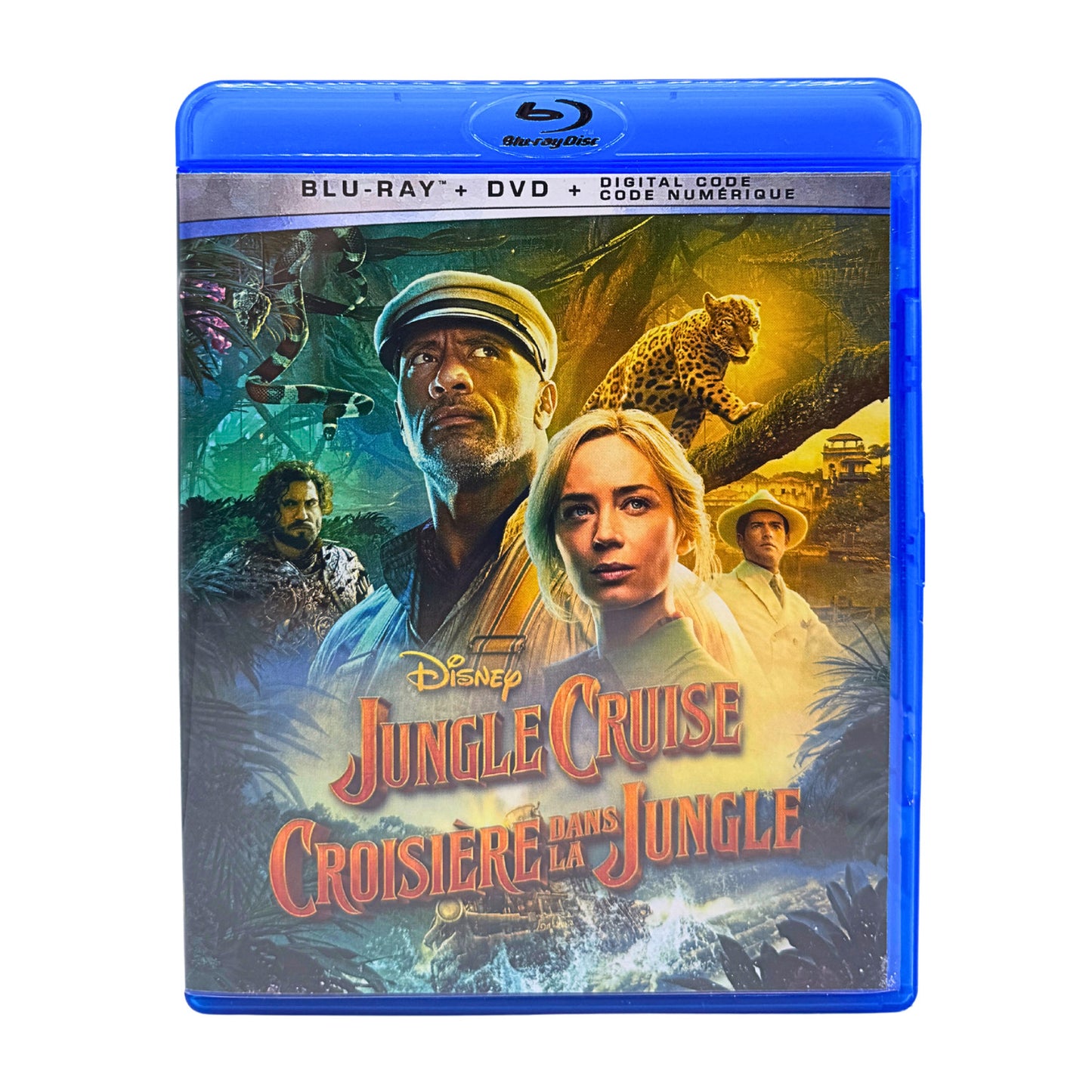 Jungle Cruise (Blu-ray) Disney Dwayne Johnson Adventure