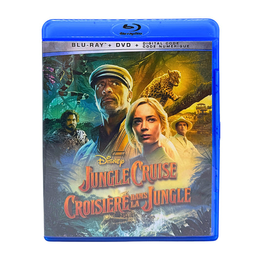 Jungle Cruise (Blu-ray) Disney Dwayne Johnson Adventure