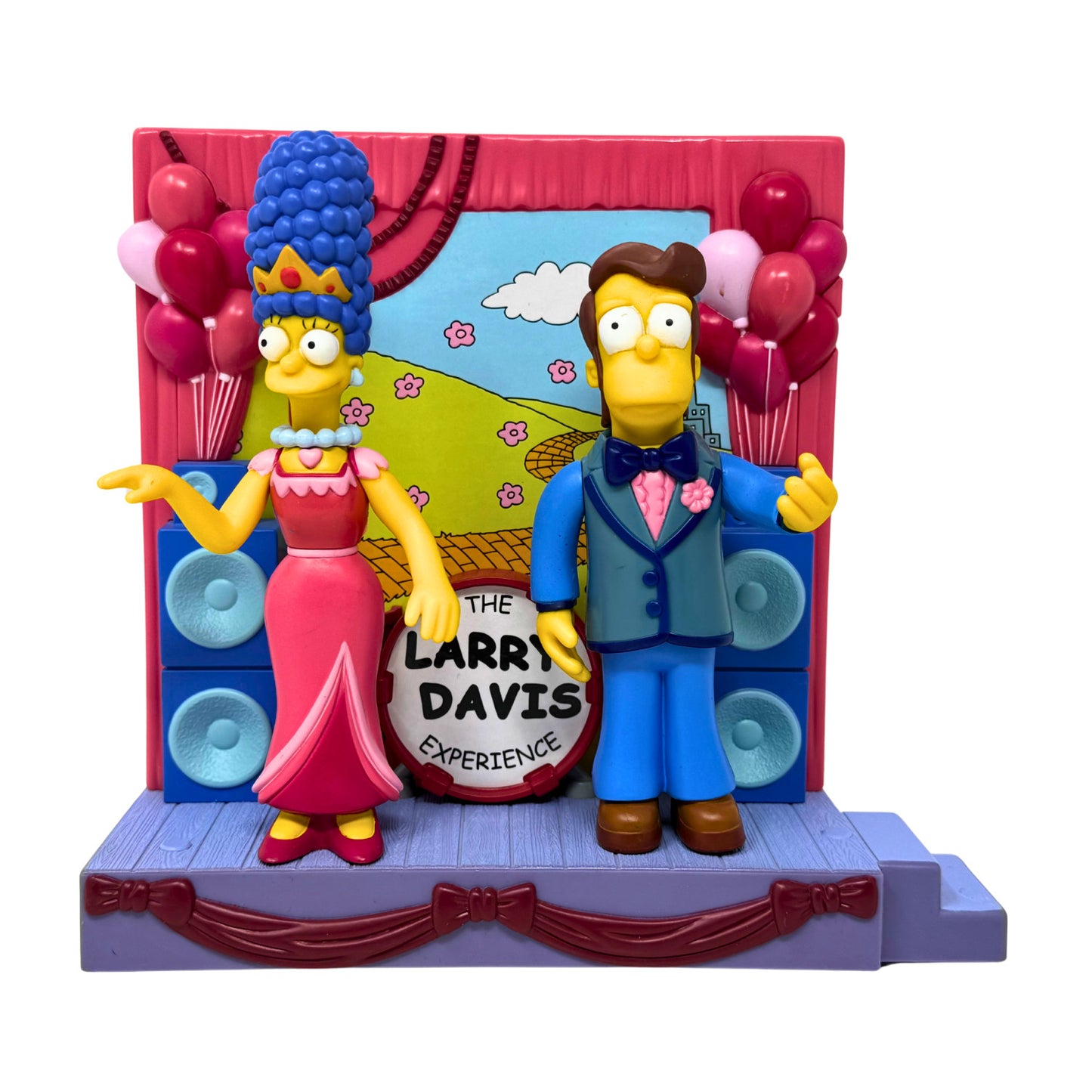 Simpsons World of Springfield High School Prom Set Playmates Diorama