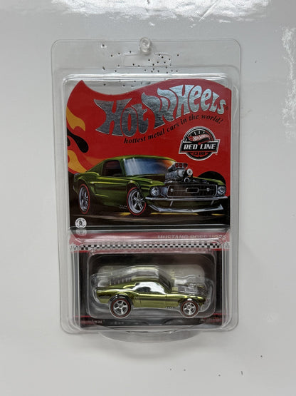 Hot Wheels RLC Red Line Club Mustang Boss Hoss Club Exclusive 1:64 Diecast