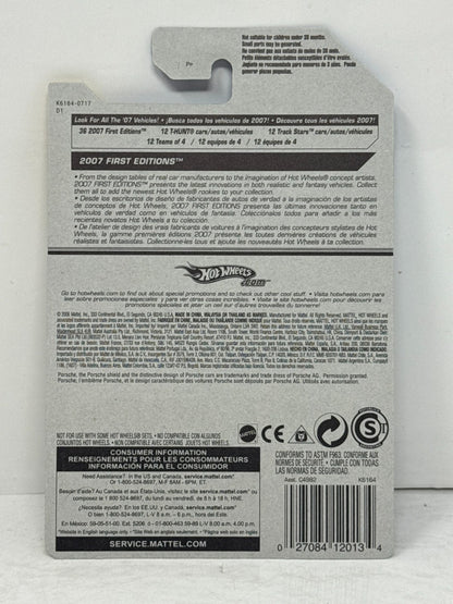 Hot Wheels First Editions Porsche Cayman 1:64 Diecast Silver