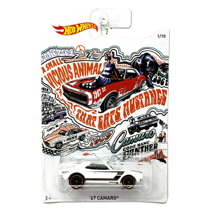 Hot Wheels A Small Vicious Animal That Eats Mustangs 1967 Camaro 1:64 Diecast