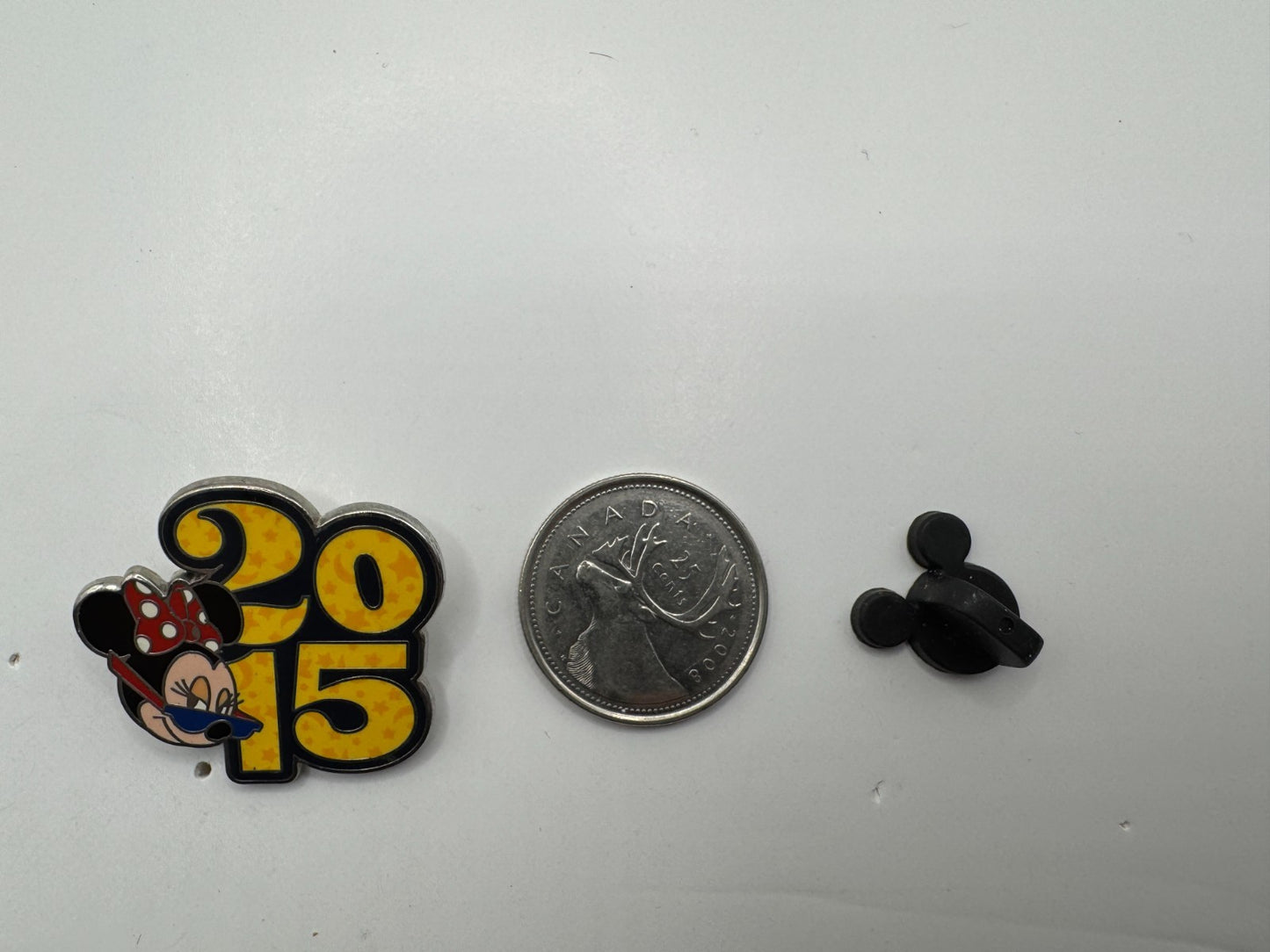 Disney Parks 2015 Dated Booster Minnie Mouse Trading Pin DC2S12