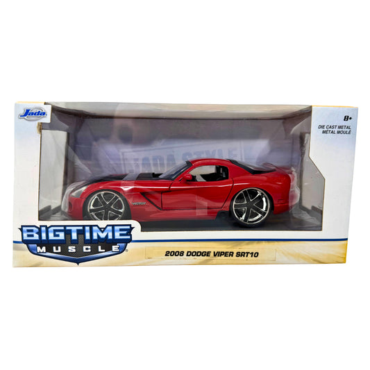 Jada Bigtime Muscle 2008 Dodge Viper SRT10 1:24 Diecast