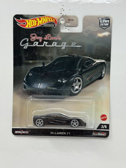 Hot Wheels Premium Jay Leno's Garage McLaren F1 1:64 Diecast