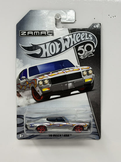 Hot Wheels ZAMAC 50th Anniversary 1970 Buick GSX 1:64 Diecast