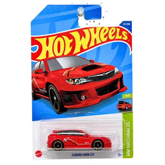 Hot Wheels Hatchbacks Subaru WRX STi JDM 1:64 Diecast
