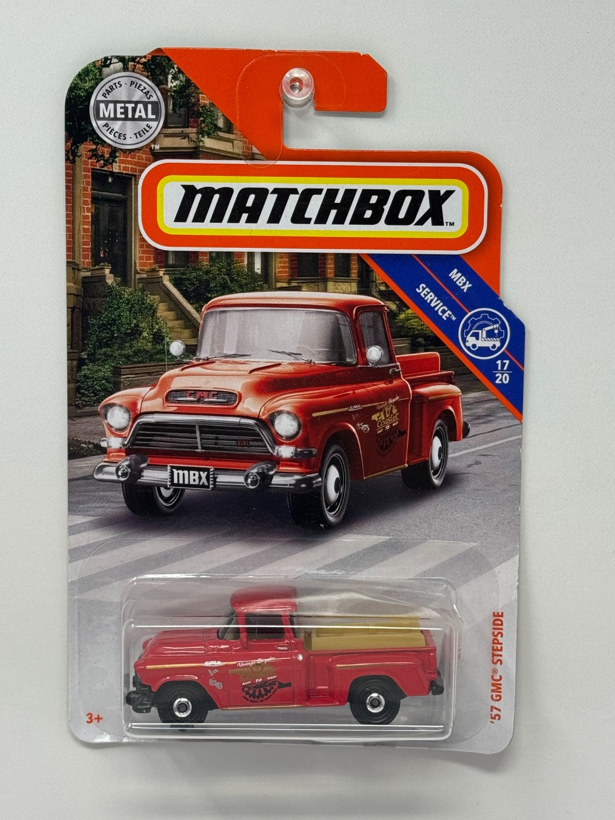 Matchbox MBX Service 1957 GMC Stepside 1:64 Diecast