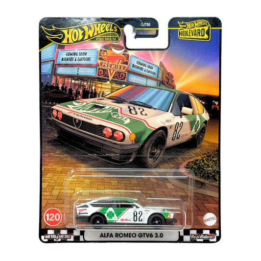 Hot Wheels Premium Boulevard #120 Alfa Romeo GTV6 3.0 1:64 Diecast