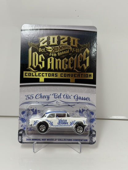 Hot Wheels 2020 34th Collector Convention 1955 Chevy Bel Air Gasser 1:64 Diecast