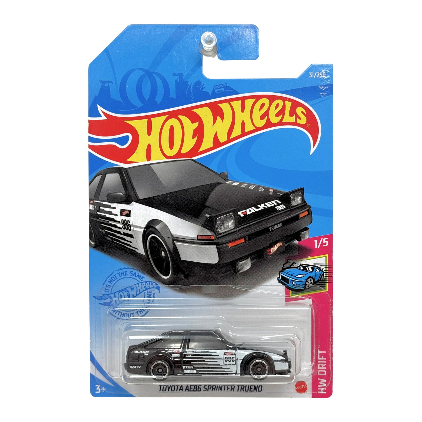 Hot Wheels Drift Toyota AE86 Sprinter Trueno 1:64 Diecast