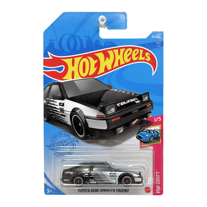 Hot Wheels Drift Toyota AE86 Sprinter Trueno 1:64 Diecast