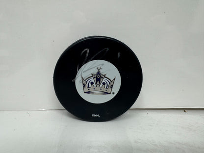 Jonathan Bernier Los Angeles Kings Signed NHL Autograph Puck Silver Auto