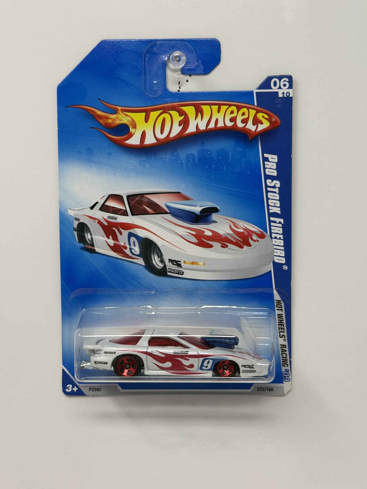 Hot Wheels Racing Pro Stock Firebird 1:64 Diecast White