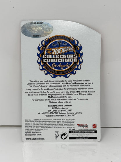 Hot Wheels 2009 23rd Collectors Convention Convoy Custom 1:64 Diecast 1938/2500