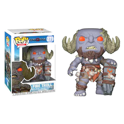 Funko Pop! Games God of War #271 Fire Troll Playstation Vinyl Figure