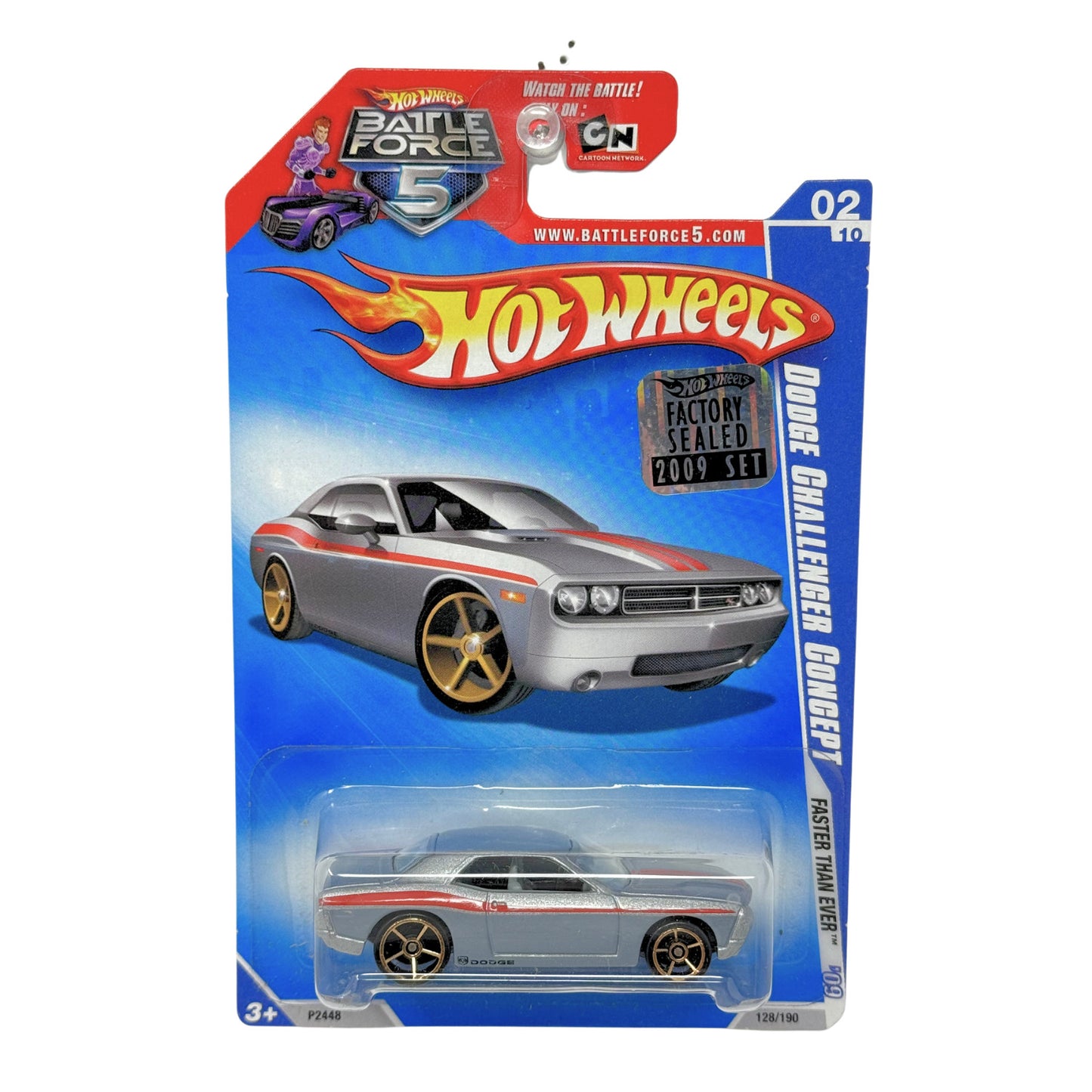 Hot Wheels Faster Than Ever Dodge Challenger Concept 1:64 Diecast Factory Sealed