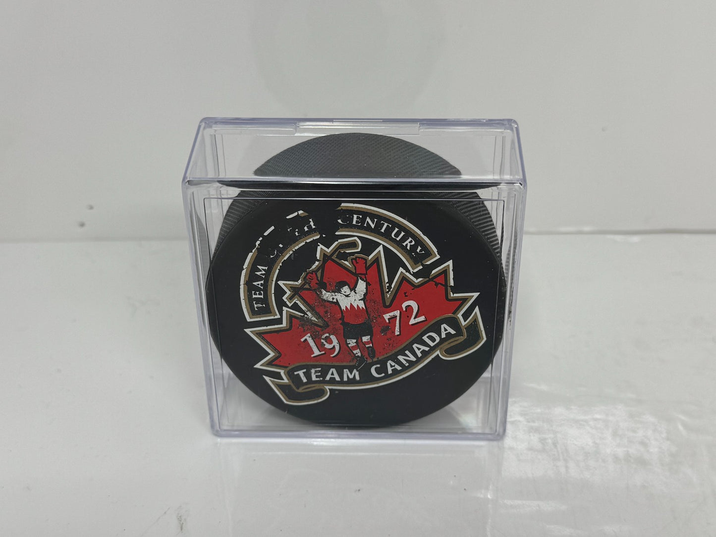 Gilbert Perreault Team Canada 1972 Summit Series Commemorative Hockey Puck