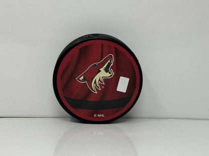 Karel Vejmelka Arizona Coyotes Signed NHL Autograph Puck Silver Auto