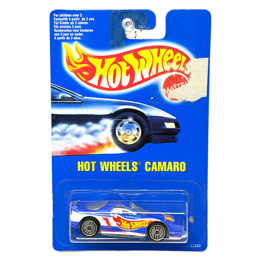 Hot Wheels Chevrolet Camaro Race Car 1:64 Diecast Blue