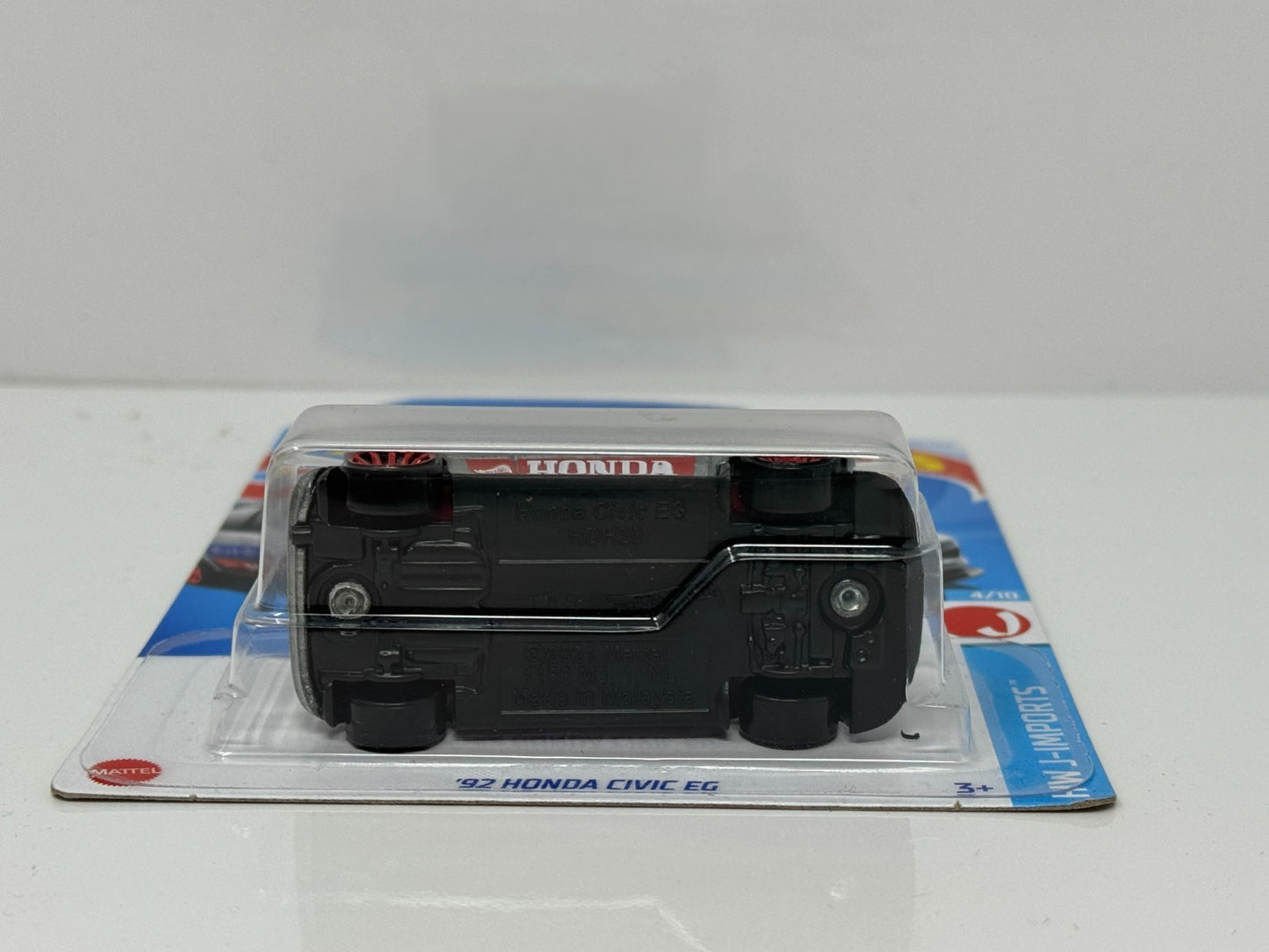 Hot Wheels HW J-Imports 1992 Honda Civic EG ZAMAC 1:64 Diecast