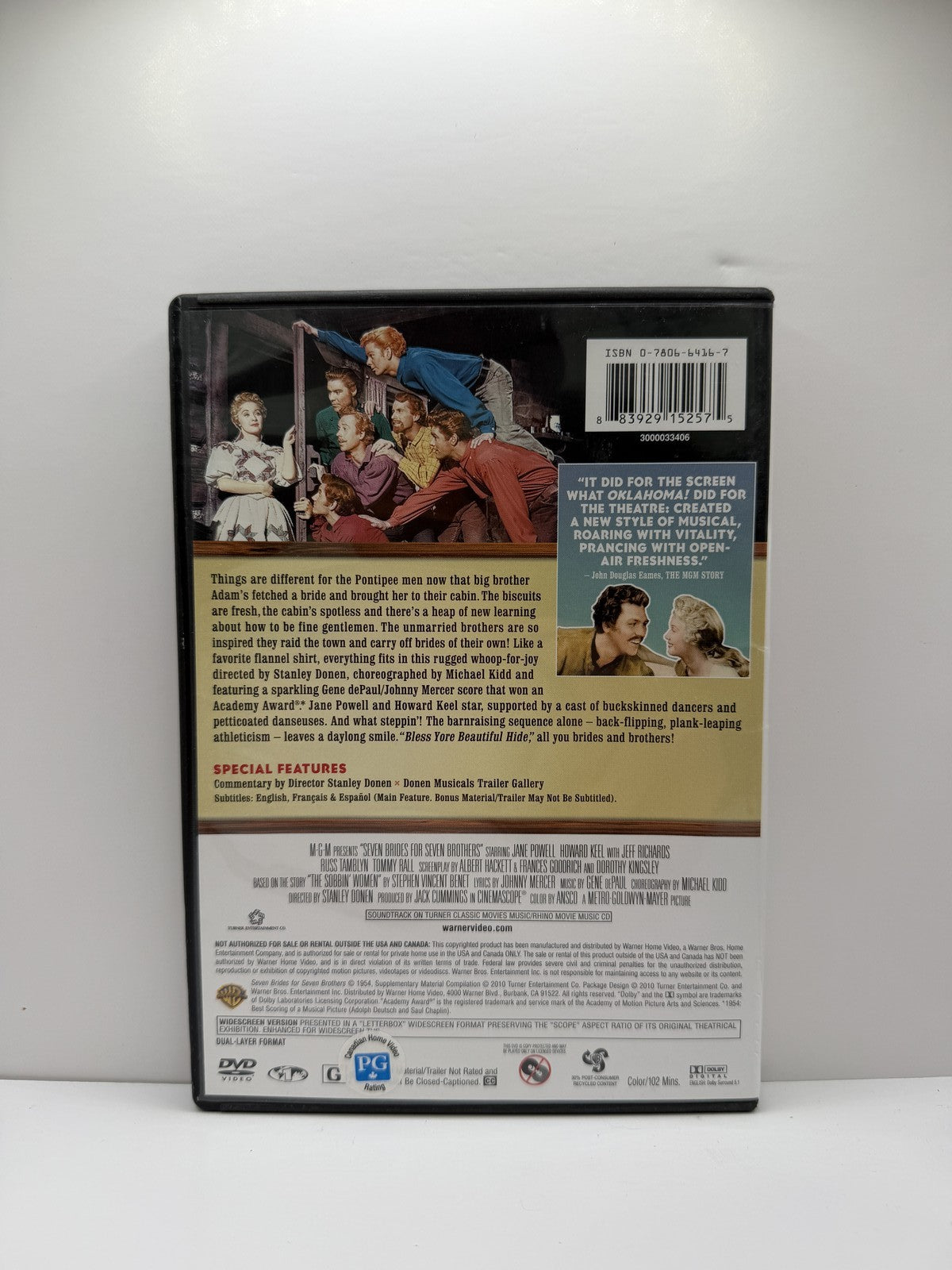Seven Brides for Seven Brothers (DVD) Jane Powell Musical