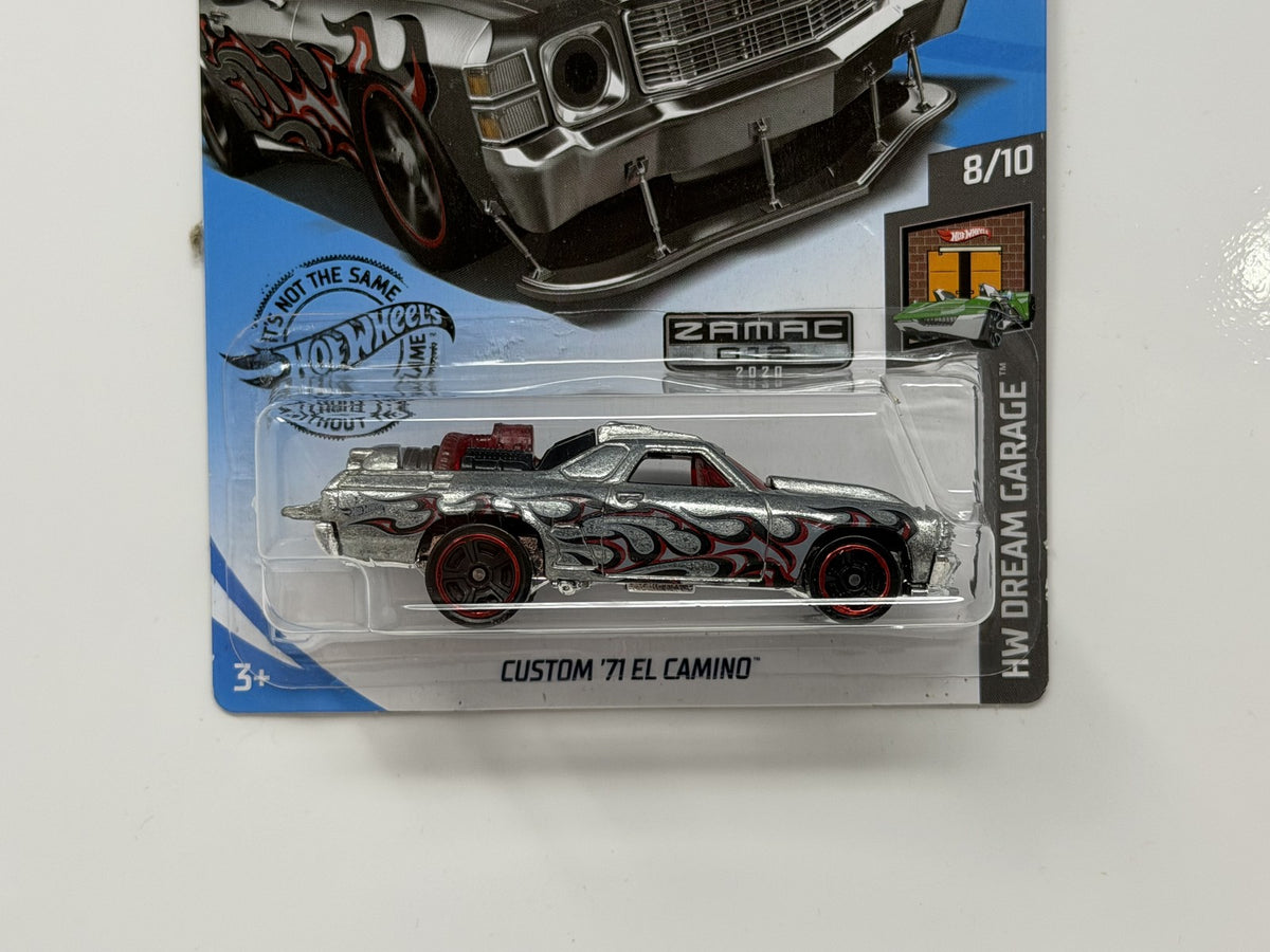 Hot Wheels ZAMAC HW Dream Garage Custom 1971 El Camino 1:64 Diecast