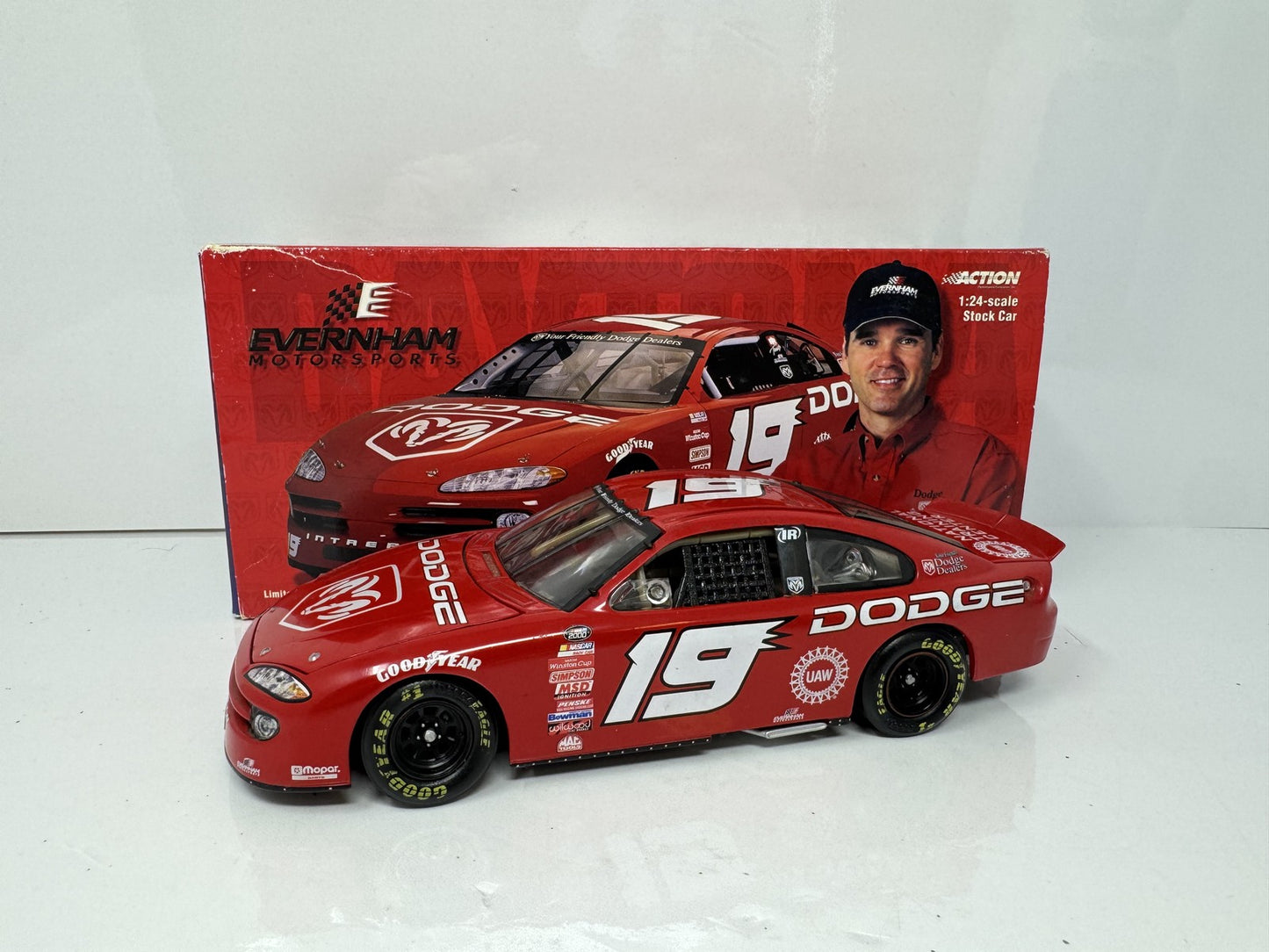 Action Nascar Ray Evernham #19 Dodge Show Car 2000 Intrepid RT 1:24 Diecast