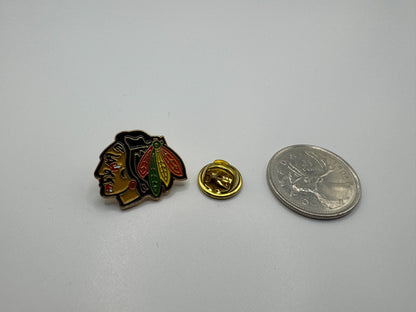 Chicago Blackhawks NHL Hockey Team Logo Lapel Pin UDT1