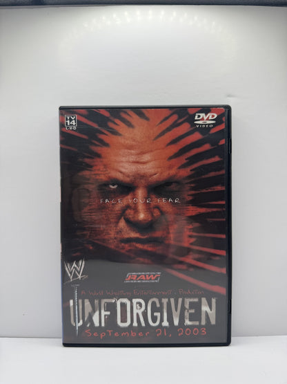 WWE Unforgiven 2003 (DVD) WWE Wrestling