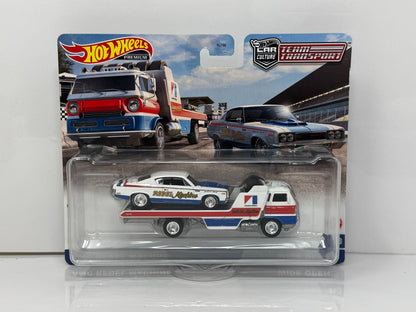 Hot Wheels Premium Team Transport #43 AMC Rebel Machine Wide Open 1:64 Diecast
