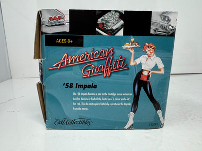 Ertl American Muscle 1958 Chevrolet Impala American Graffiti 1:18 Diecast
