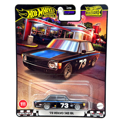 Hot Wheels Premium Boulevard #111 1973 Volvo 142 GL 1:64 Diecast