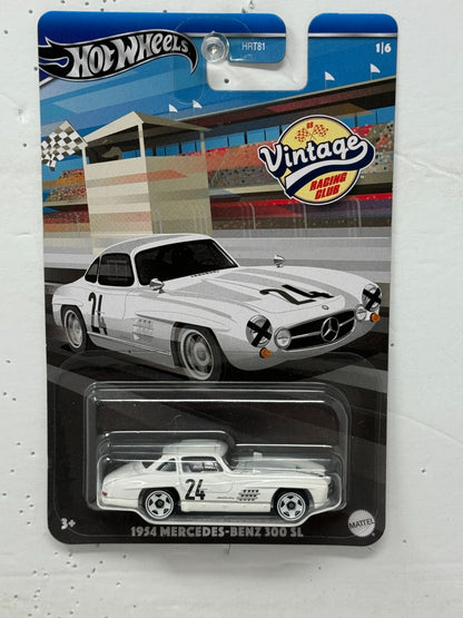 Hot Wheels Vintage Racing Club 1954 Mercedes-Benz 300 SL 1:64 Diecast