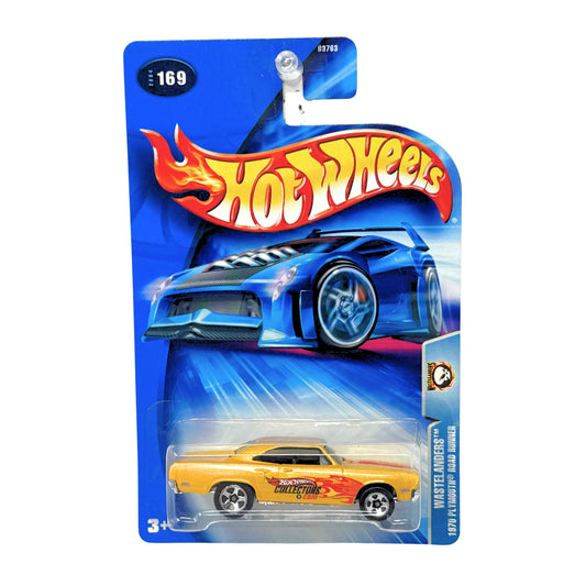 Hot Wheels Wastelanders 1970 Plymouth Road Runner 1:64 Diecast Gold