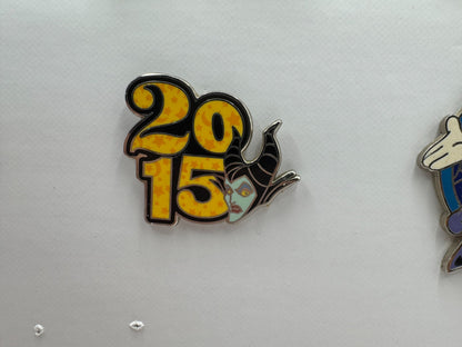 Disney Parks 2015 Dated Booster Maleficent Trading Pin DC2S12