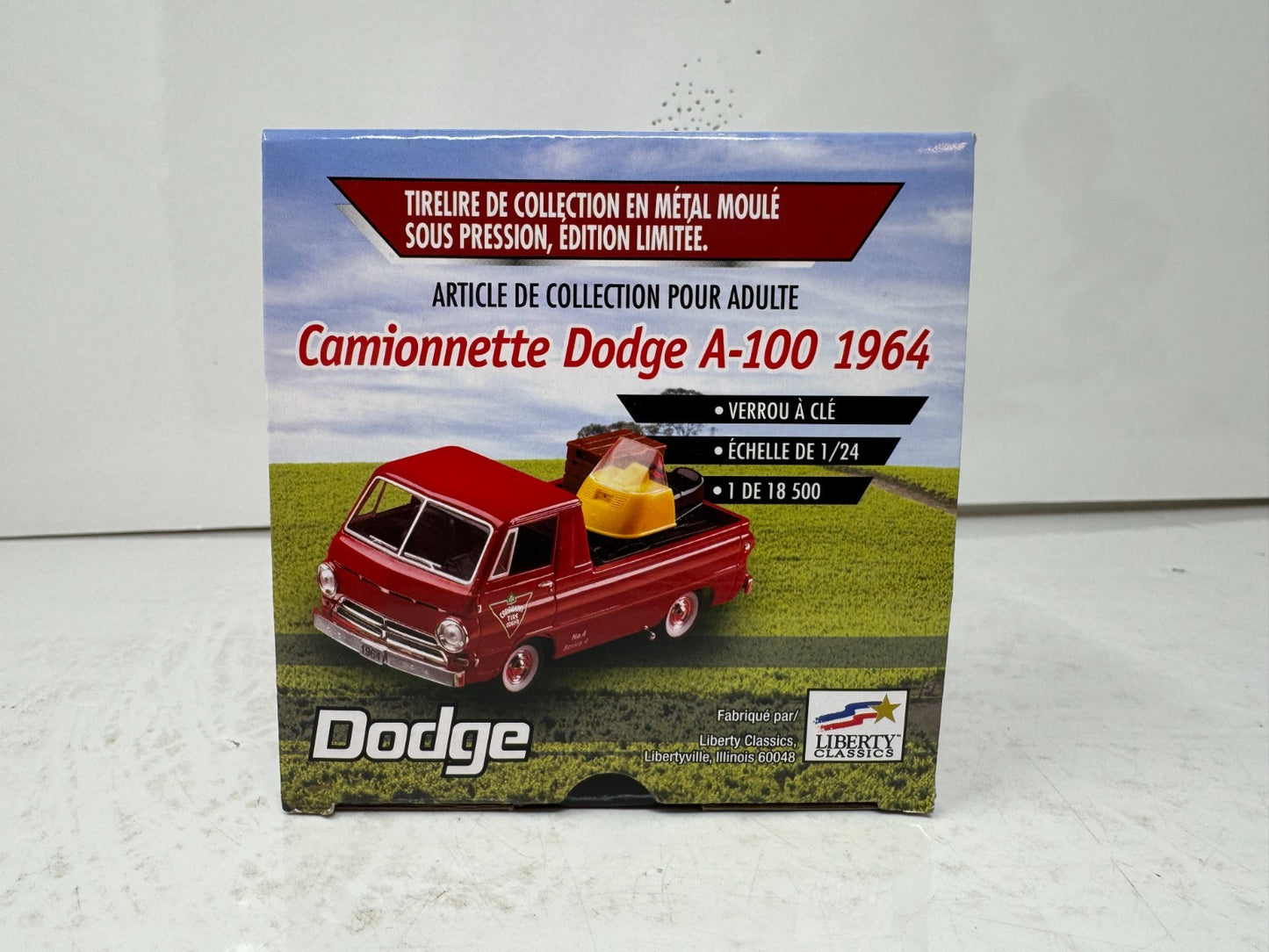 Liberty Classics Canadian Tire 1964 Dodge A-100 Pickup 1:24 Diecast Bank