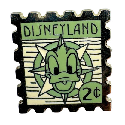 DLR Disney Donald 2 Cent Stamp Hidden Mickey Stamp Collection Trading Pin DC2S11