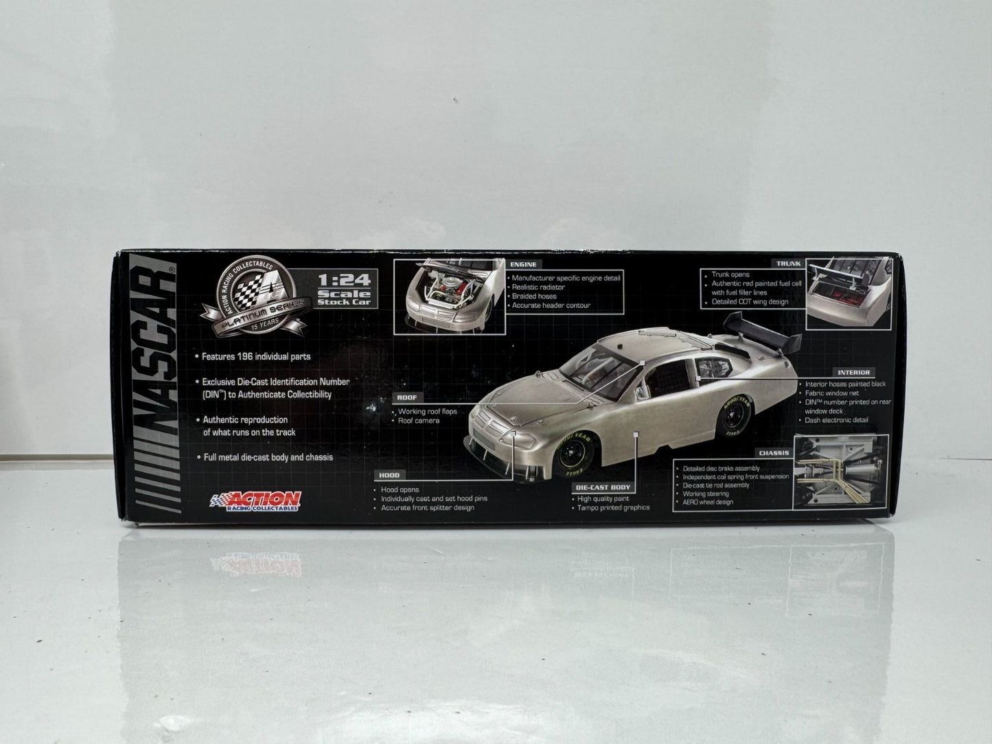 Action NASCAR #9 Kasey Kahne Budweiser Coke 600 Race Win 2008 1:24 Diecast