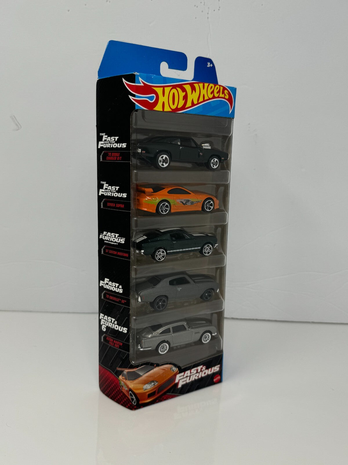 Hot Wheels Fast & Furious 5-Pack Car Gift Set 1:64 Diecast
