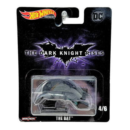 Hot Wheels Premium DC Batman The Dark Knight Rises The Bat 1:64 Diecast