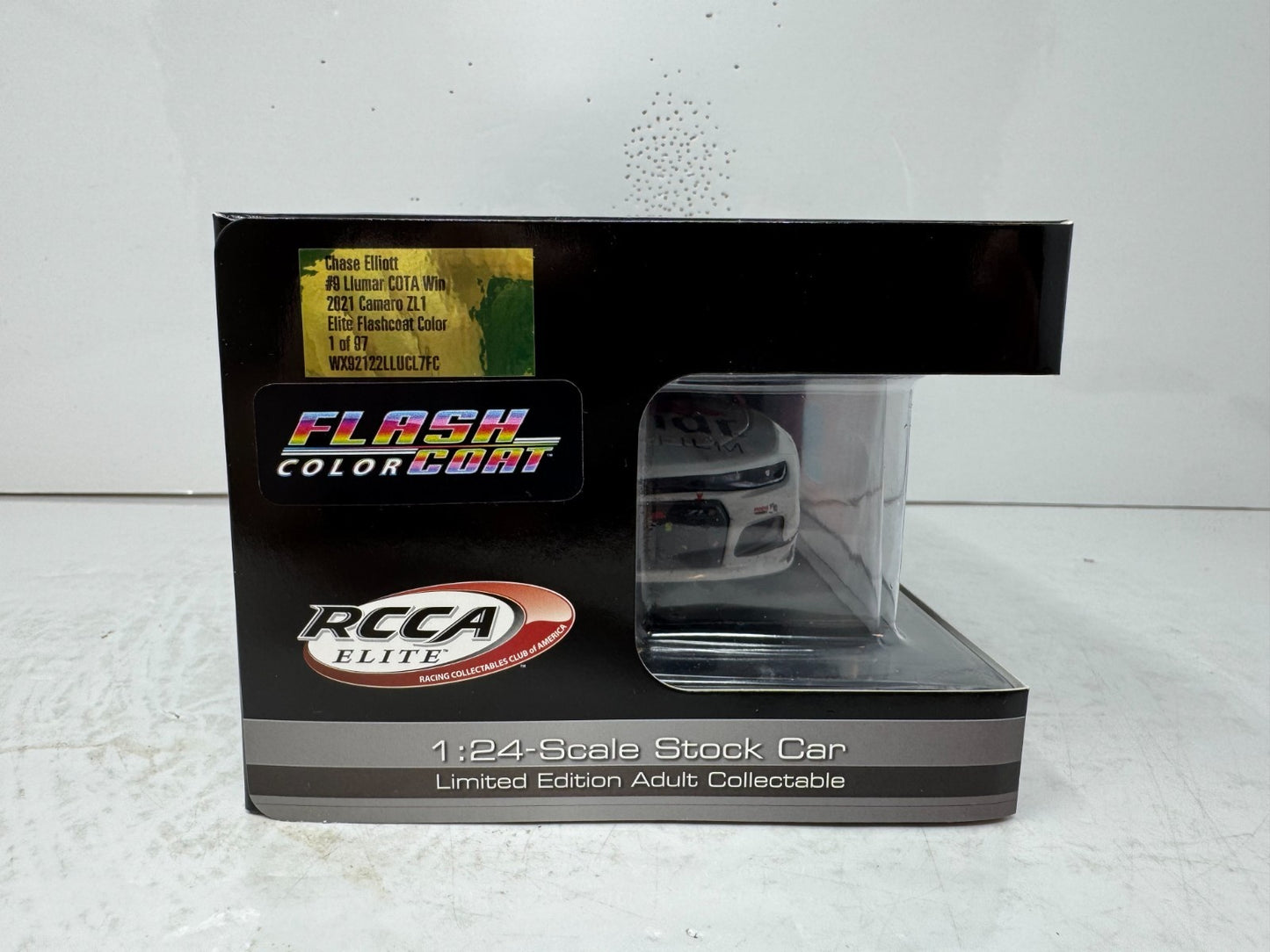 Lionel NASCAR Elite #9 Chase Elliott Llumar COTA Win Camaro 1:24 Diecast
