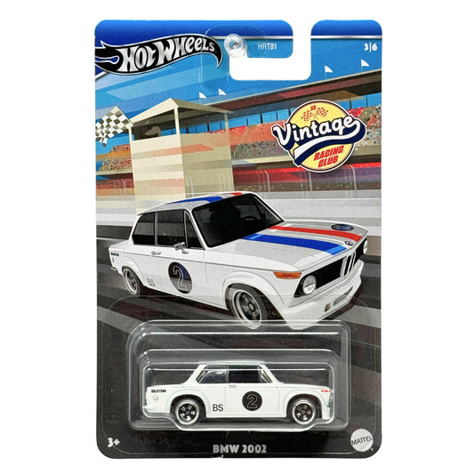 Hot Wheels Vintage Racing Club BMW 2002 1:64 Diecast