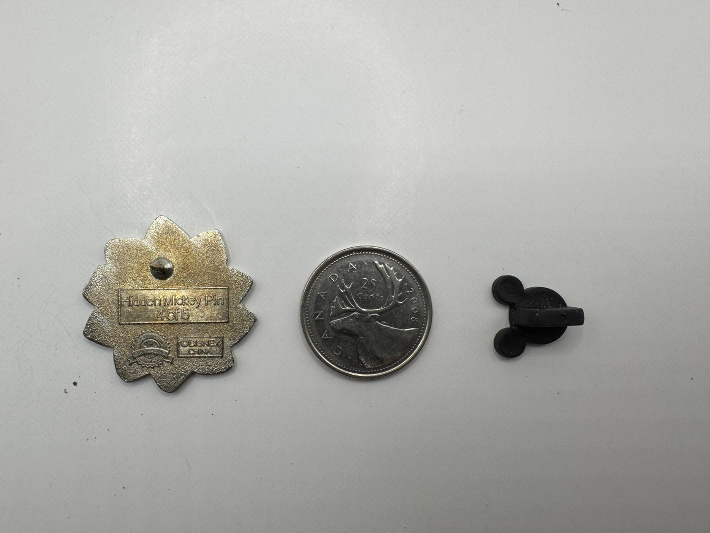 WDW Disney Tiana Flower Hidden Mickey Princess and the Frog Trading Pin DC1S3