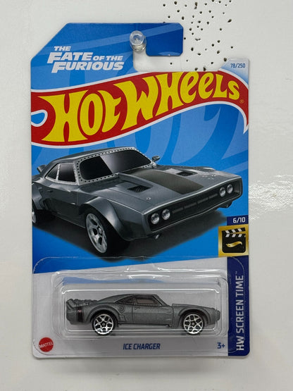 Hot Wheels HW Screen Time Ice Charger Fast & Furious Muscle Car 1:64 Diecast